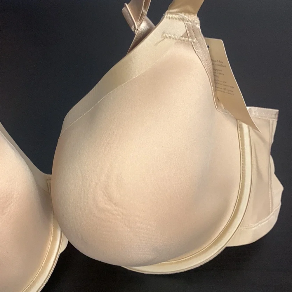 Cacique Bra NEW French Full Coverage Beige Taupe 44C Lightly Lined Underwear